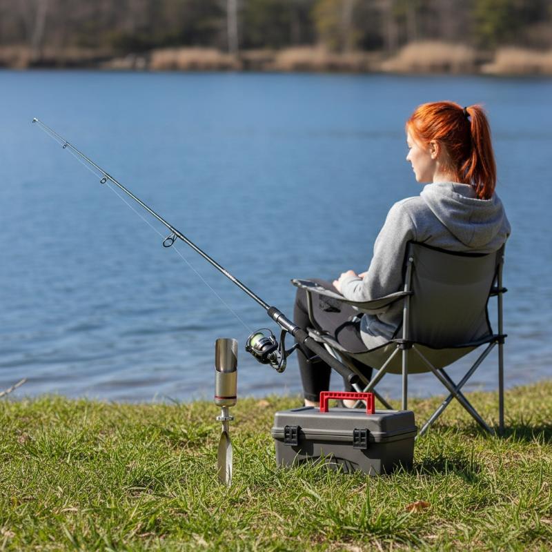 Fishing Rod Spinning - Penyangga Joran Pancing Universal dari Baja