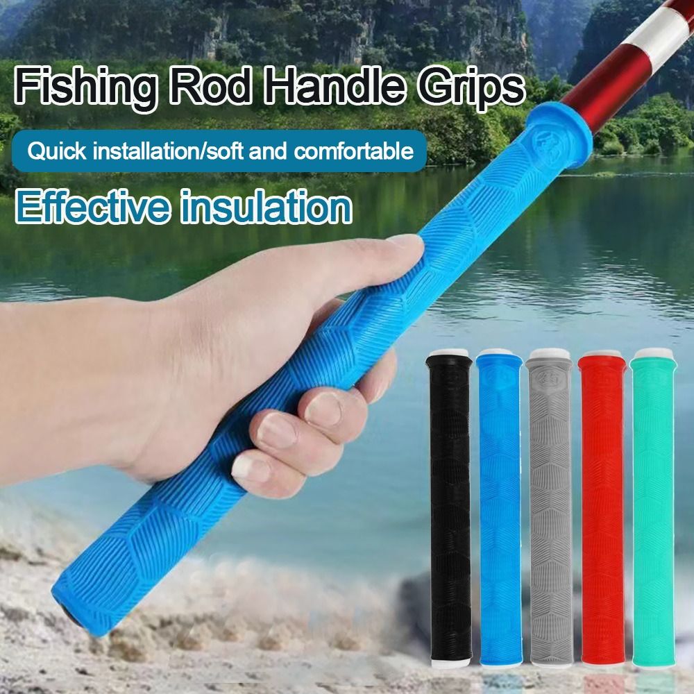 Fishing Rod Case - Penutup Pegangan Joran Pancing Silikon Anti