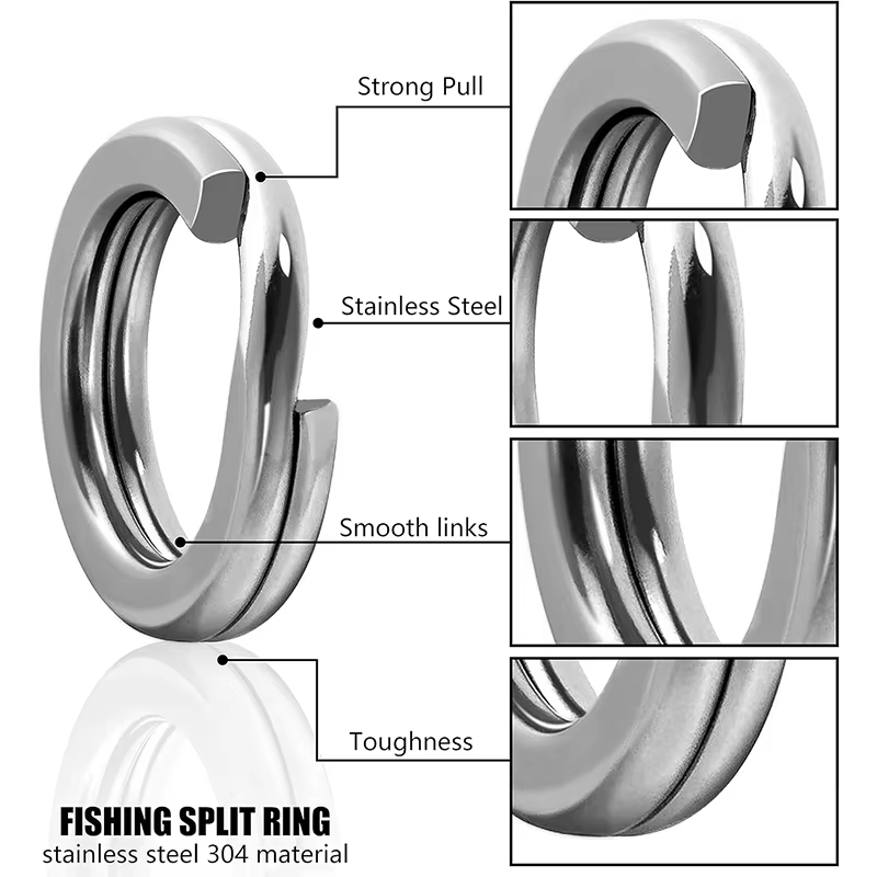 Fishing Rod Case - Cincin Pemisah Pancing Baja Tahan Karat