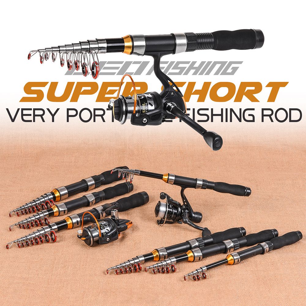Joran pancing Mini teleskopik, - Fishing Rod Surf ulasan dan harga