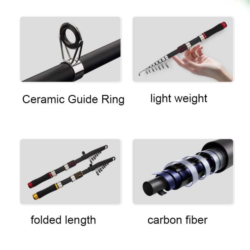 Joran Pancing Serat Karbon 2.1 - Fishing Rod Carbon Fiber ulasan dan harga