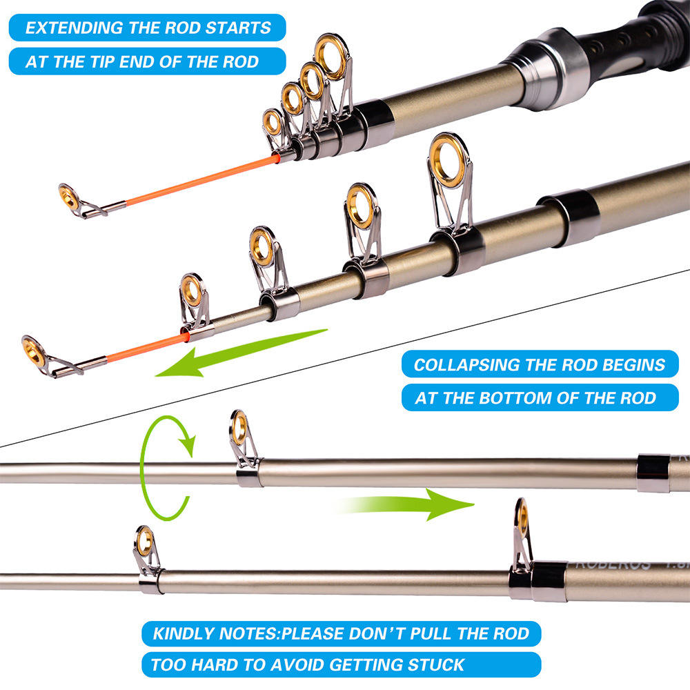 Kombinasi Joran dan Reel Panci - Fishing Rod Telescopic ulasan dan harga