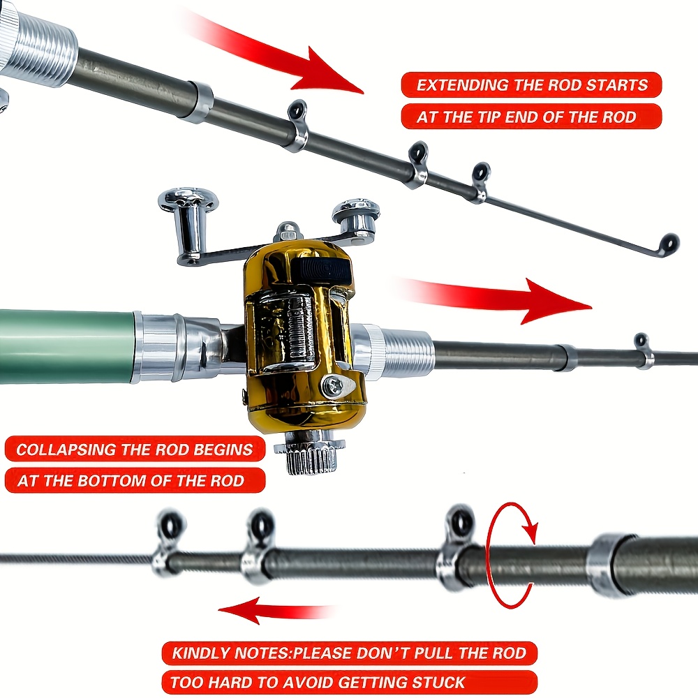 Set Kombo Joran & Reel Pancing - Fishing Rod Ice ulasan dan harga