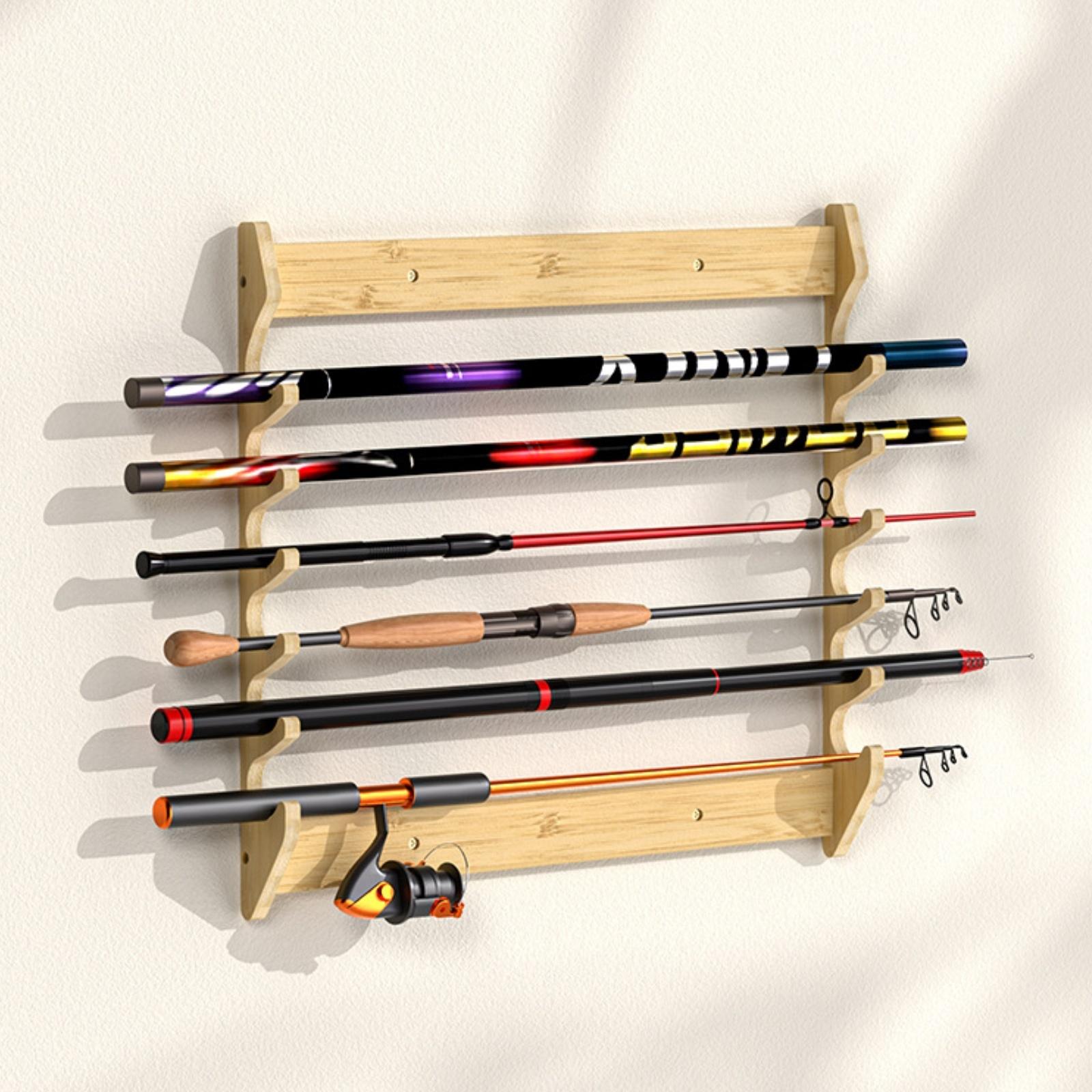 Penyangga Dinding Penyimpanan  - Fishing Rod Rack ulasan dan harga