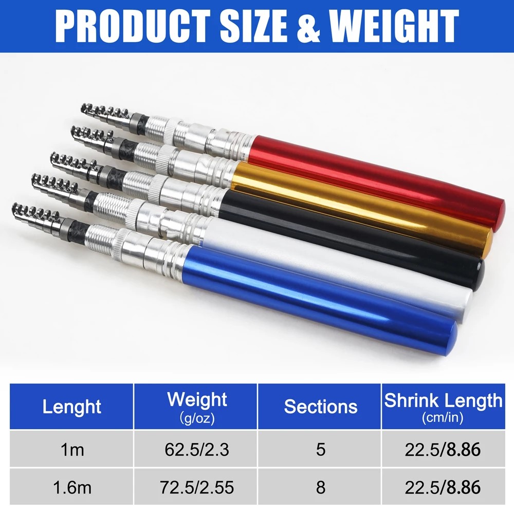 Tongkat pancing teleskopik por - Fishing Rod Ice ulasan dan harga