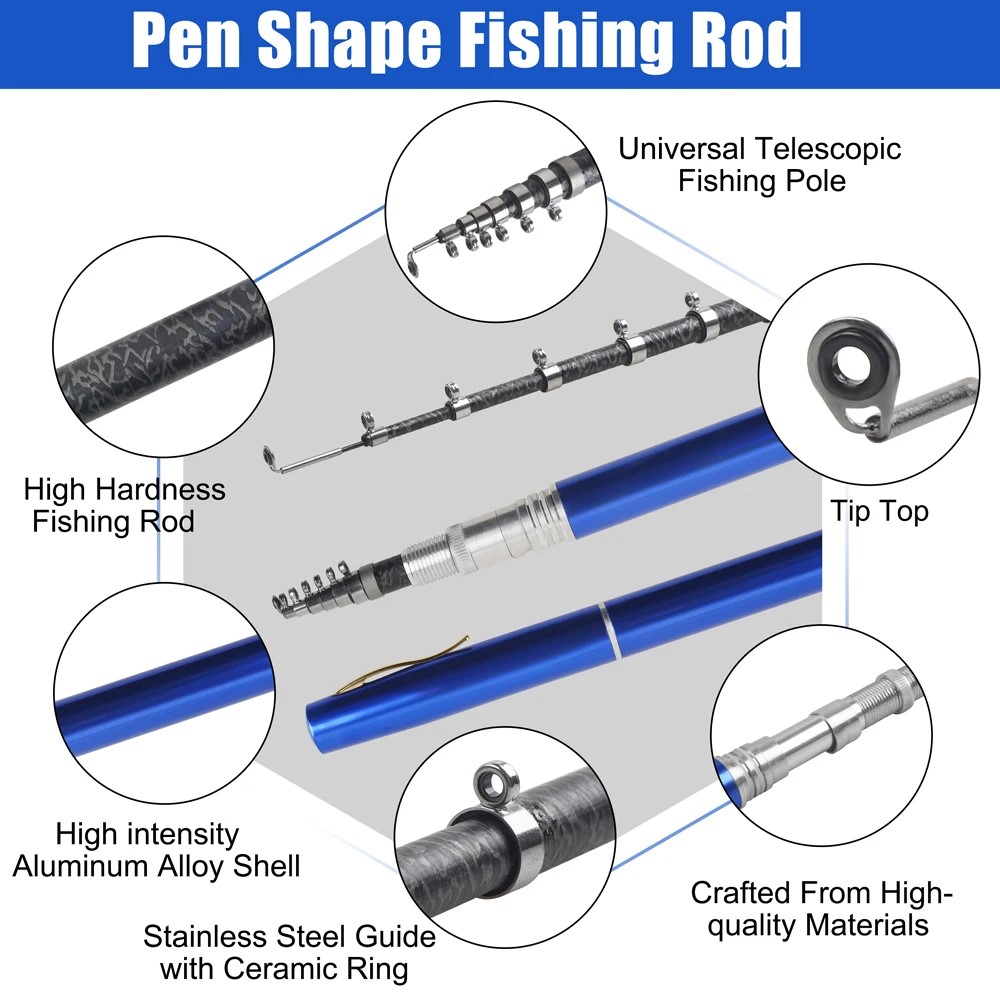 Tongkat pancing teleskopik por - Fishing Rod Ice ulasan dan harga